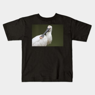 A Beautiful Royal Spoonbill Kids T-Shirt